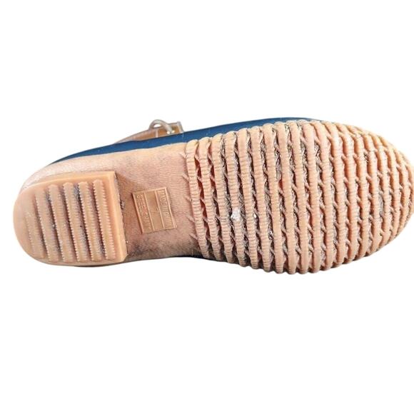 Khombu Women's Letty Size 7M Brown / Navy Rubber Boots - Picture 9 of 9